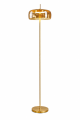Lampa Podłogowa AMBER GLOW Gold Designerska Lampa Stojąca Premium 167 cm