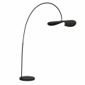 Nowoczesna lampa podłogowa łukowa LED AURORA ARC do salonu i sypialni