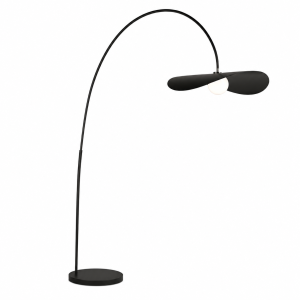 Nowoczesna lampa podłogowa łukowa LED AURORA ARC do salonu i sypialni