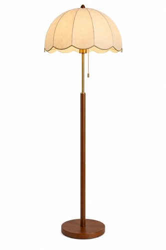 Lampa podłogowa FLORENCE z materiałowym abażurem 152 cm