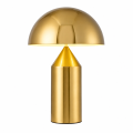 Designerska złota lampa stołowa AURELIA GOLD Styl Modern Glamour