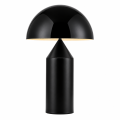 Designerska złota lampa stołowa AURELIA BLACK Styl Modern Glamour