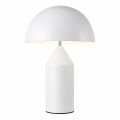 Designerska złota lampa stołowa AURELIA WHITE Styl Modern Glamour