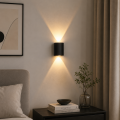 Kinkiet Ścienny wewnętrzny VELORA LED Wodoodporny 2W Czarny