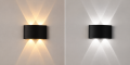 Kinkiet Ścienny wewnętrzny VELORA LED Wodoodporny 4W Czarny
