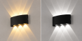 Kinkiet Ścienny wewnętrzny VELORA LED Wodoodporny 6W Czarny