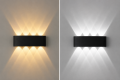 Kinkiet Ścienny wewnętrzny VELORA LED Wodoodporny 8W Czarny