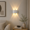Kinkiet Ścienny wewnętrzny VELORA LED Wodoodporny 6W Biały