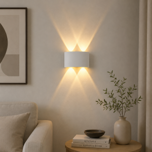 Kinkiet Ścienny wewnętrzny VELORA LED Wodoodporny 6W Biały