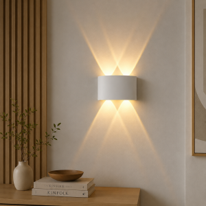 Kinkiet Ścienny wewnętrzny VELORA LED Wodoodporny 4W Biały