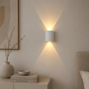 Kinkiet Ścienny wewnętrzny VELORA LED Wodoodporny 2W Biały