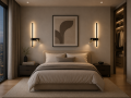 Kinkiet LED Premium 50 cm z Lampką Reading Light VELORA LEFT