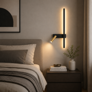 Kinkiet LED Premium 50 cm z Lampką Reading Light VELORA RIGHT