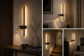 Kinkiet LED Premium 50 cm z Lampką Reading Light VELORA RIGHT