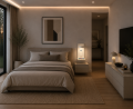 Kinkiet NEXDOCK LED z Półką i USB Biały Lampka Nocna do Sypialni Ładowanie Telefonu