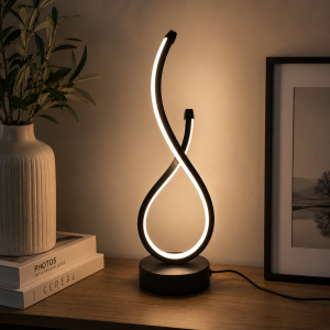Lampka Nocna LED Nieskończoność Infinity Modern Design Do Salonu i Sypialni
