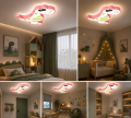 Plafon Lampa Sufitowa LED Dinozaur Oświetlenie do Pokoju Dziecięcego