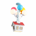 Żyrandol Lampa Sufitowa LED Domek z Balonami Bajkowy Odlot 70W