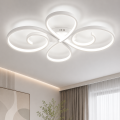 Lampa Sufitowa LED Plafon Zawijana Biała 70cm 55W z Pilotem i Aplikacją