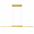 Lampa Wisząca LED Liniowa Złota Nad Stół Glamour Modern Minimalist 100 cm LINEAR GOLD