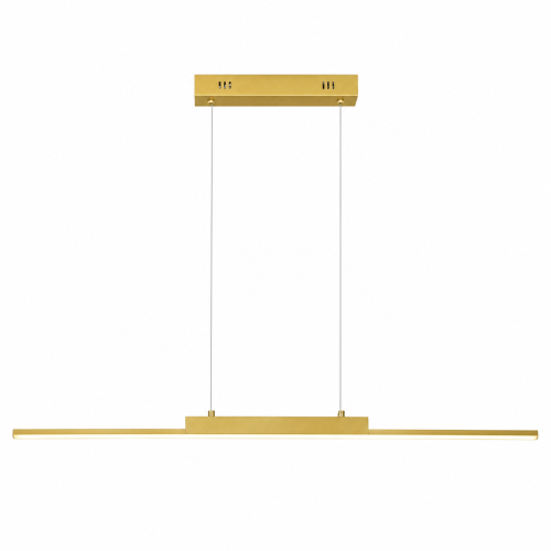 Lampa Wisząca LED Liniowa Złota Nad Stół Glamour Modern Minimalist 100 cm LINEAR GOLD