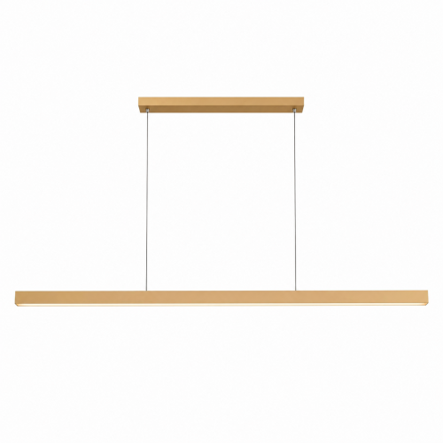 Lampa Wisząca LED Drewniana Liniowa Nad Stół BOHO Japandi 80 cm 16W NATURA LINE