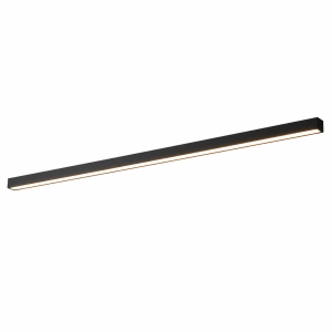 Lampa Sufitowa LED Liniowa Czarna Natynkowa Kinkiet Slim Modern LINEAR CEILING 60 - 200 cm