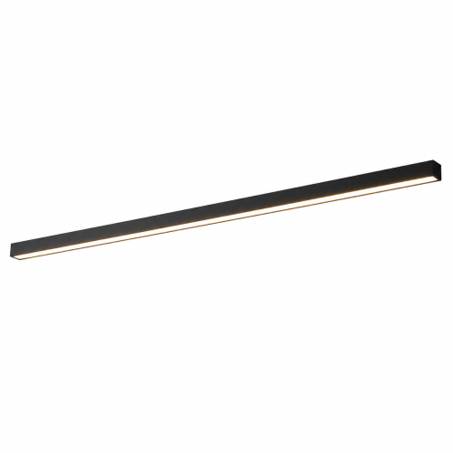 Lampa Sufitowa LED Liniowa Czarna Natynkowa Kinkiet Slim Modern LINEAR CEILING 60 - 200 cm