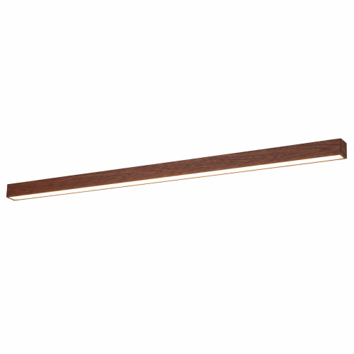 Lampa Sufitowa LED Kinkiet Liniowa Drewniana Orzech Natynkowa Japandi LINEAR CEILING 60 - 200 cm