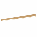 Lampa Sufitowa LED Kinkiet Liniowa Drewniana Orzech Natynkowa Japandi LINEAR CEILING 60 - 200 cm