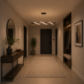 Nowoczesna Lampa Wisząca LED Fala Czarna Modern Minimalist WAVE LINE 80 - 120 cm